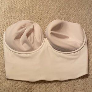 Cacique Strapless Bustier Push Up Corset Size 38H